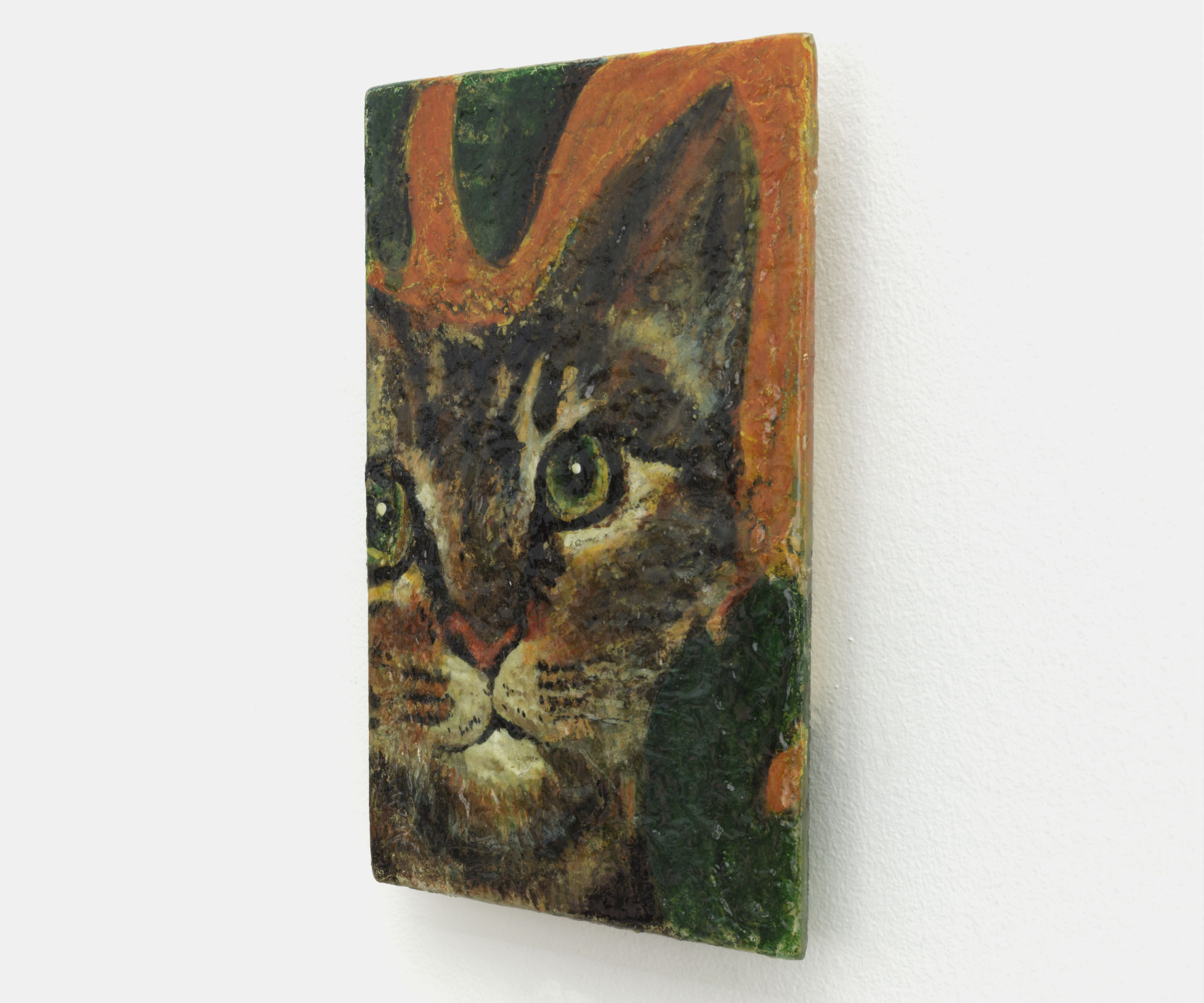 Risa Derev'ya Painting documented side view using Hasselblad medium format camera in Chicago by Tri Ngo