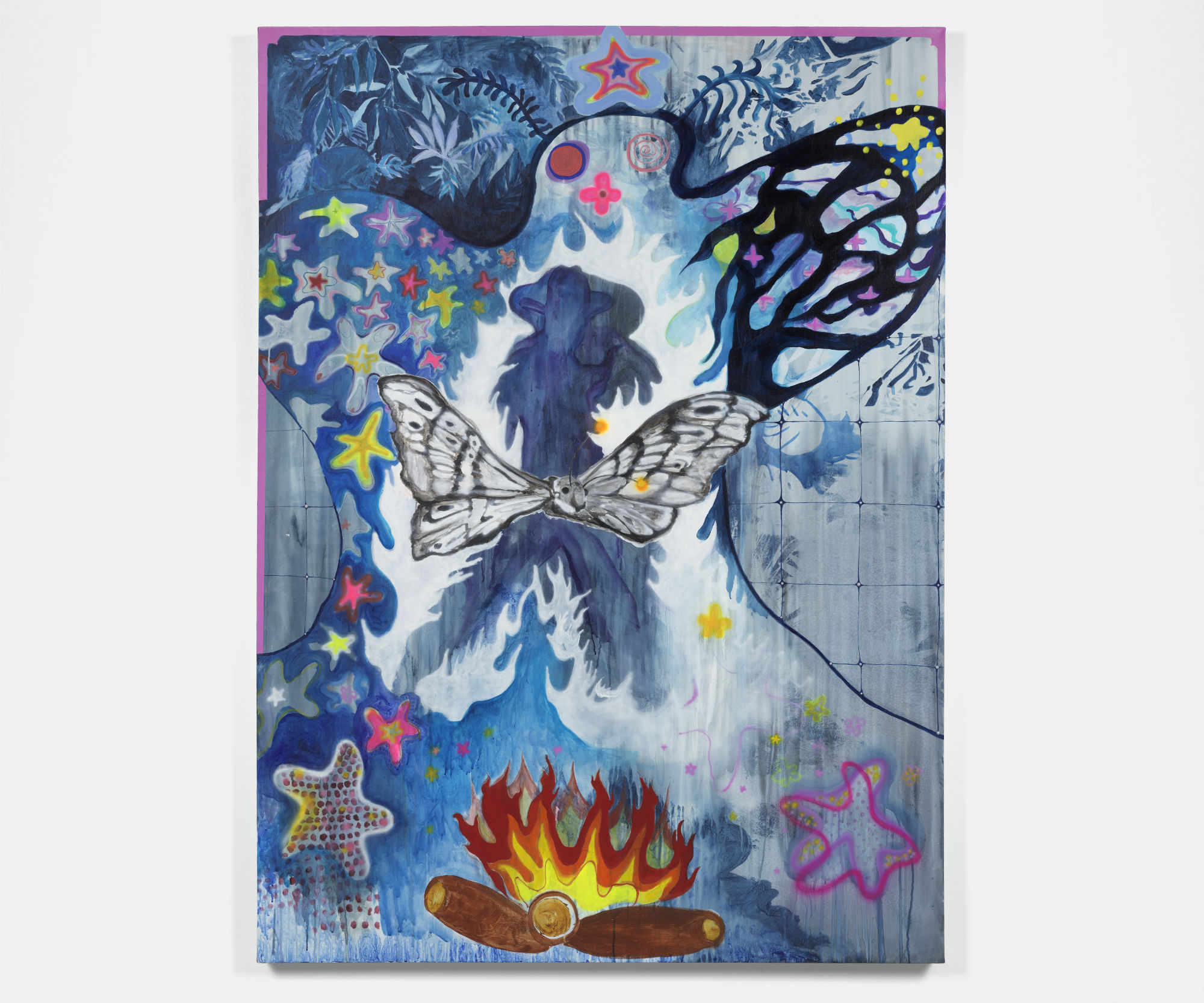 Xuanlin Ye Painting documented using Hasselblad medium format camera in Chicago by Tri Ngo