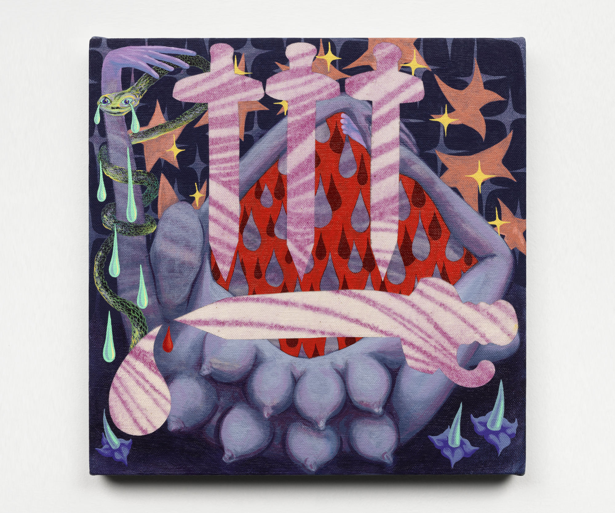 Shanna Zentner Painting 3 documented using Hasselblad medium format camera in Chicago by Tri Ngo